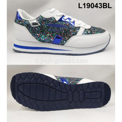 Toptan Glitter Sneaker Ayakkabıları